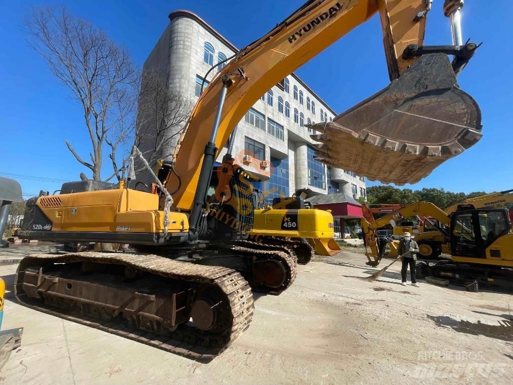 Hyundai Robex 520 VS 履带挖掘机