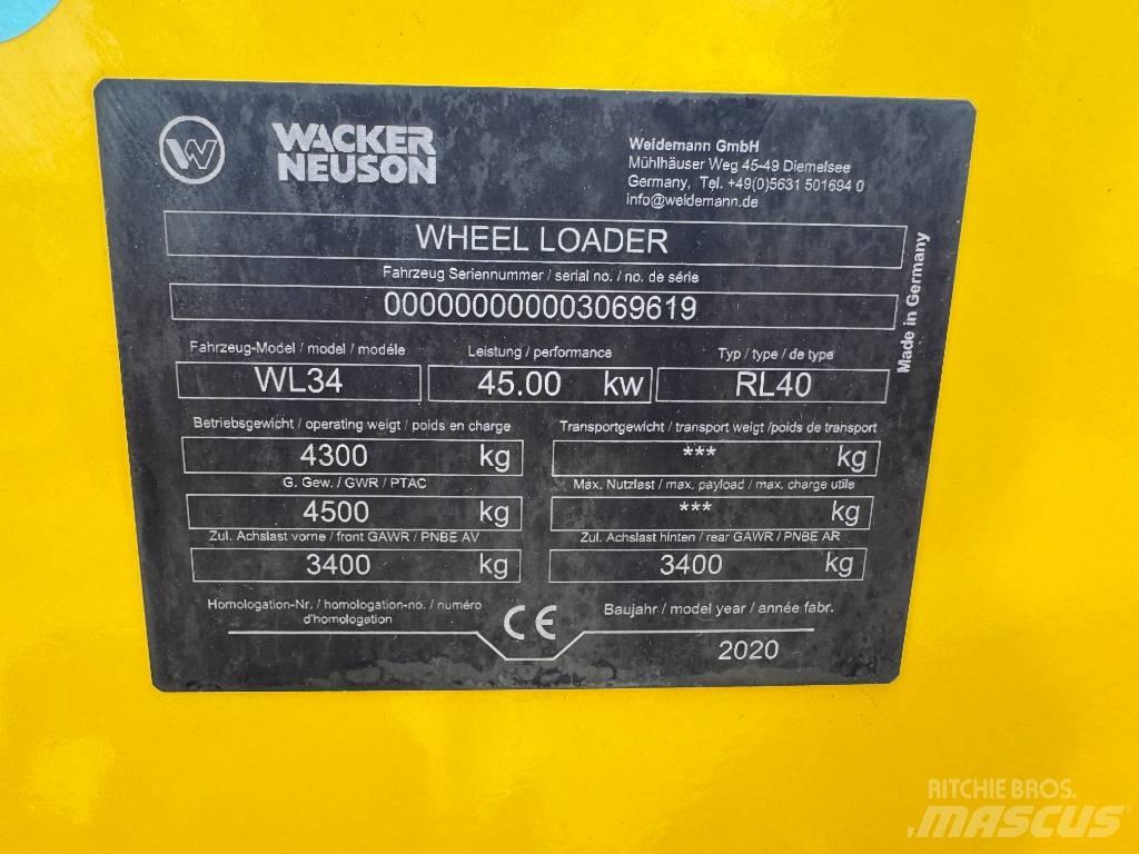 Wacker Neuson WL34 轮式装载机