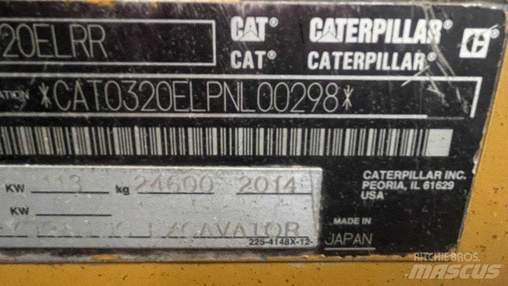 CAT 320 EL 履带挖掘机