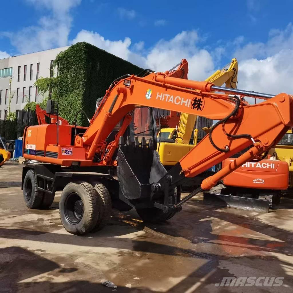Hitachi EX 100 W D 轮式挖掘机