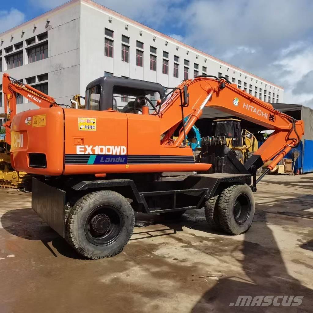 Hitachi EX 100 W D 轮式挖掘机