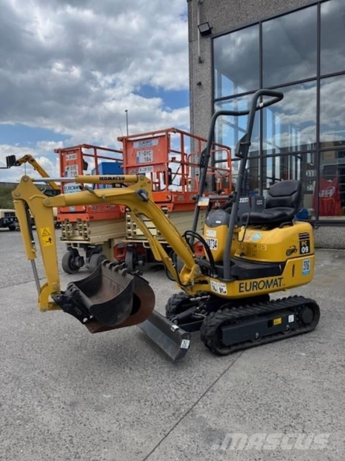 Komatsu PC 09-1 小型挖掘机