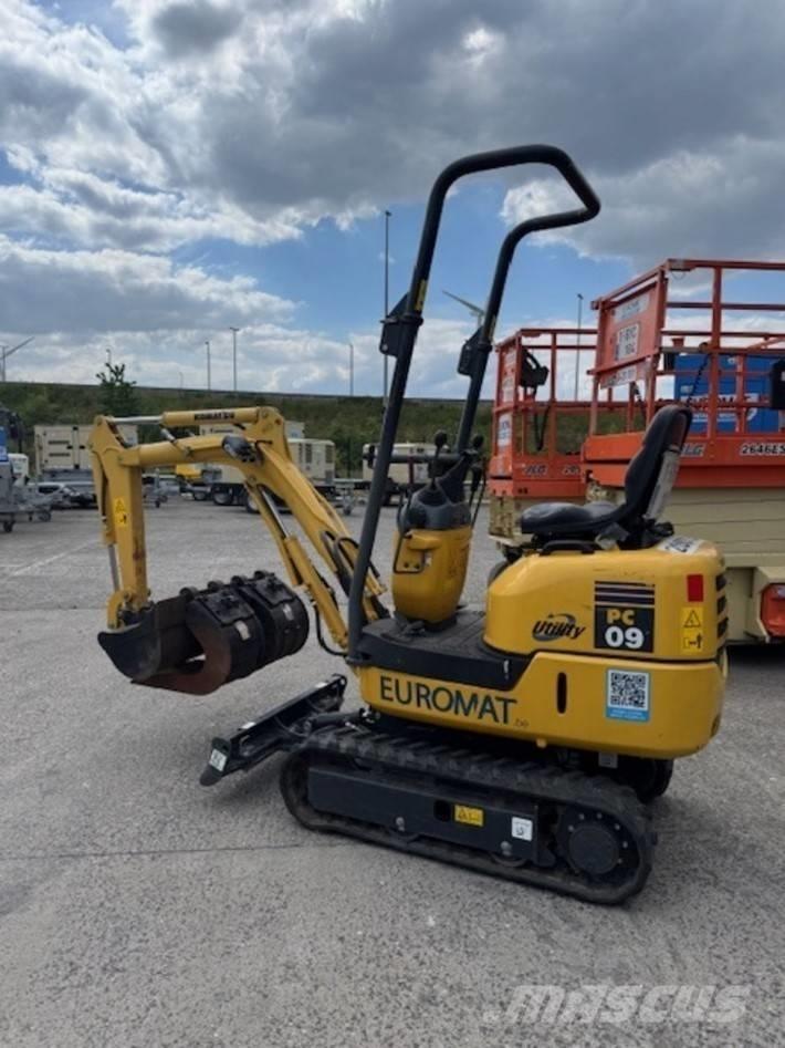 Komatsu PC 09-1 小型挖掘机