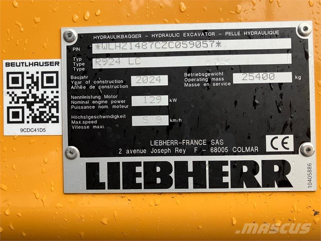 Liebherr R924 履带挖掘机