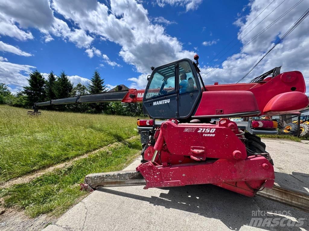 Manitou MRT 2150 伸缩臂叉装车|叉装车