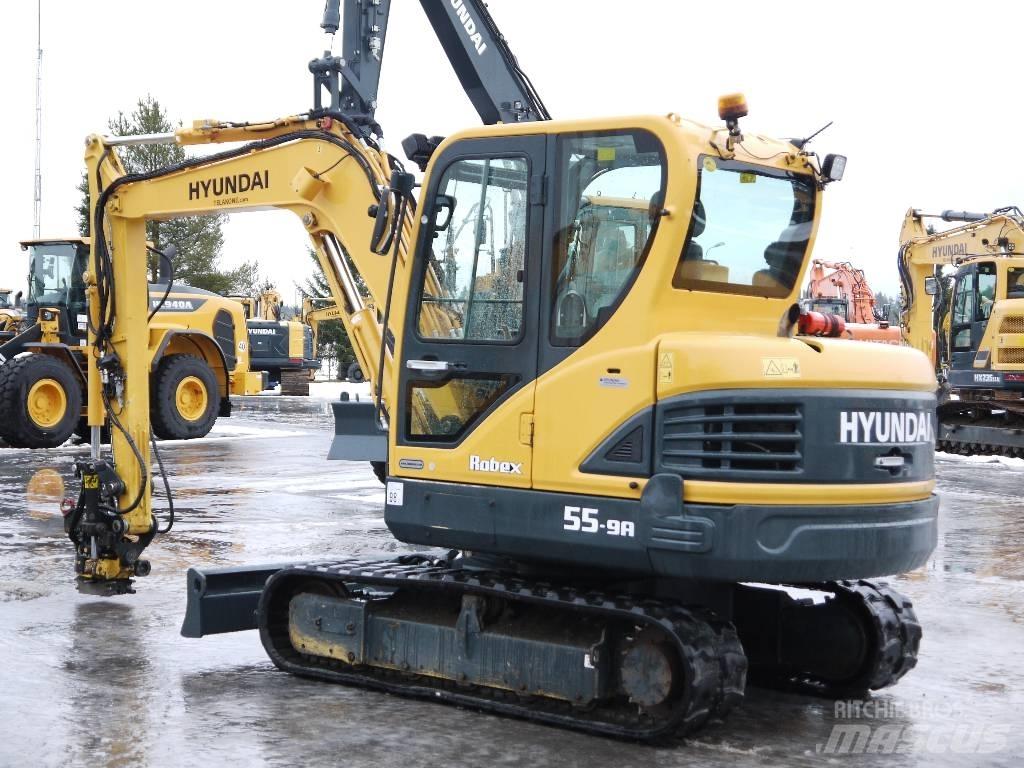 Hyundai R 55-9A 小型挖掘机