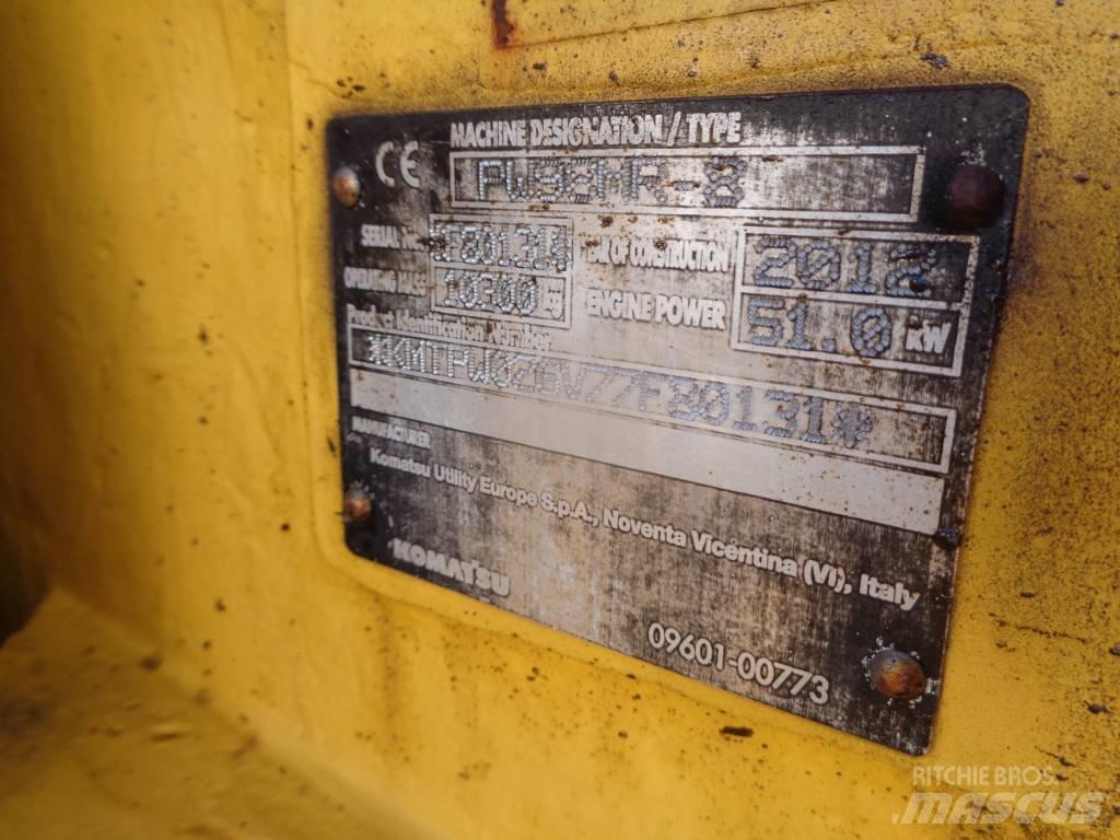 Komatsu PW 98 MR-6 轮式挖掘机