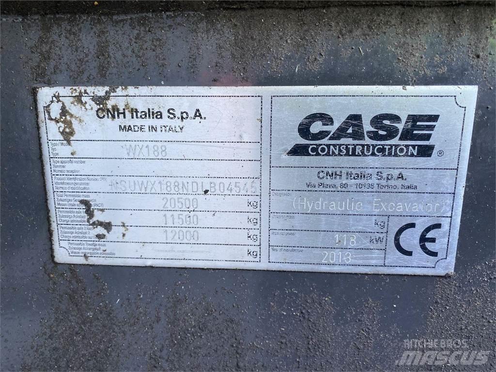 CASE WX188 轮式挖掘机