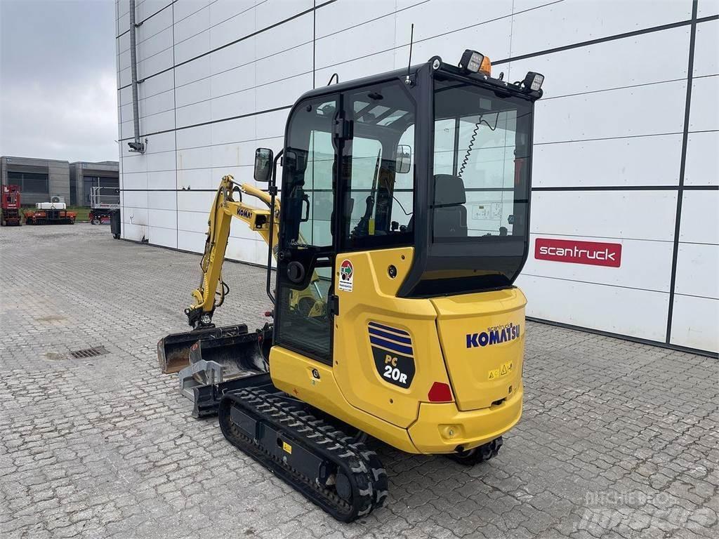 Komatsu PC20R-5 轮式挖掘机