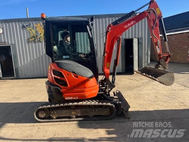 Kubota U 20-3 小型挖掘机