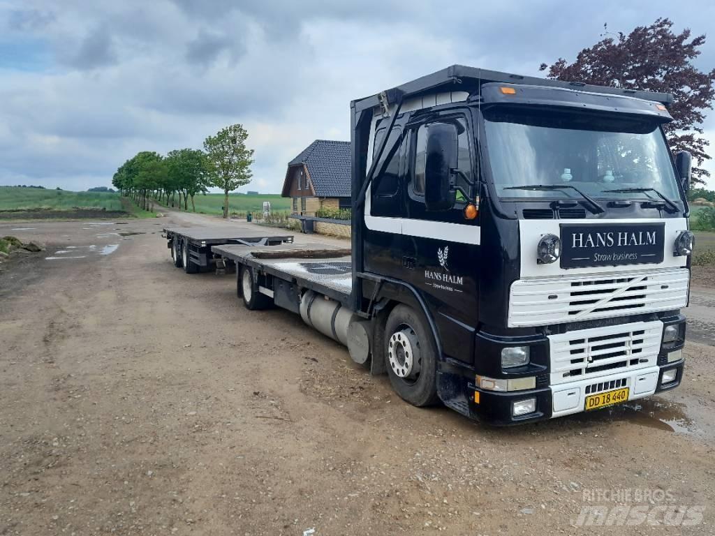 Volvo FH 12 平板栏板货车