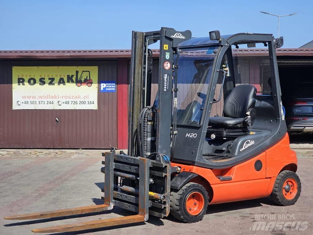 Linde H20T-03 天然气叉车