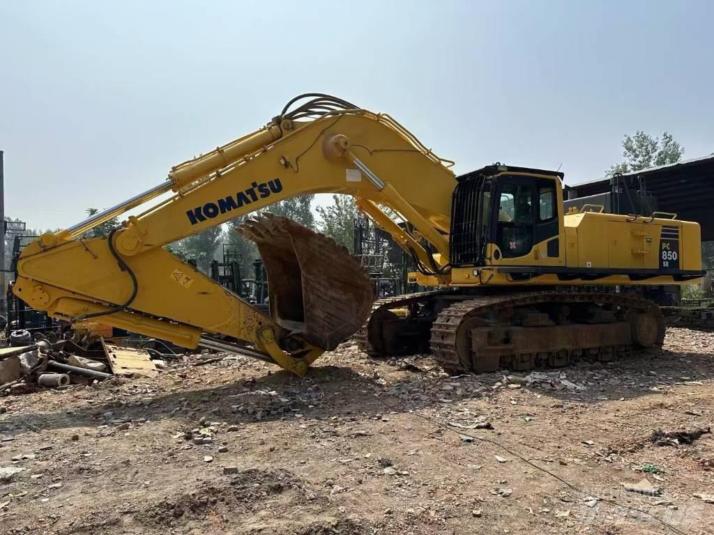 Komatsu PC 850SE 水陆两栖挖掘机
