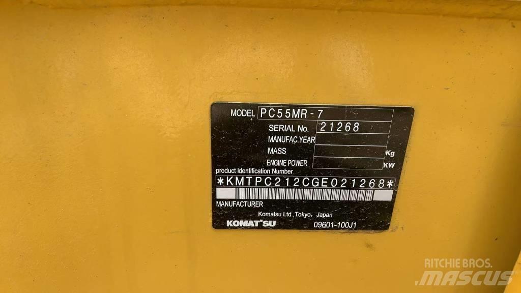 Komatsu PC 55-2 履带挖掘机
