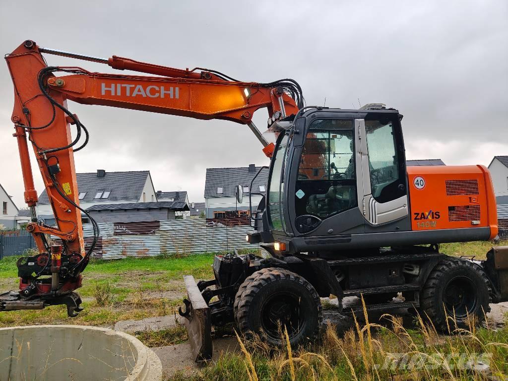 Hitachi ZX 140 W-5 轮式挖掘机