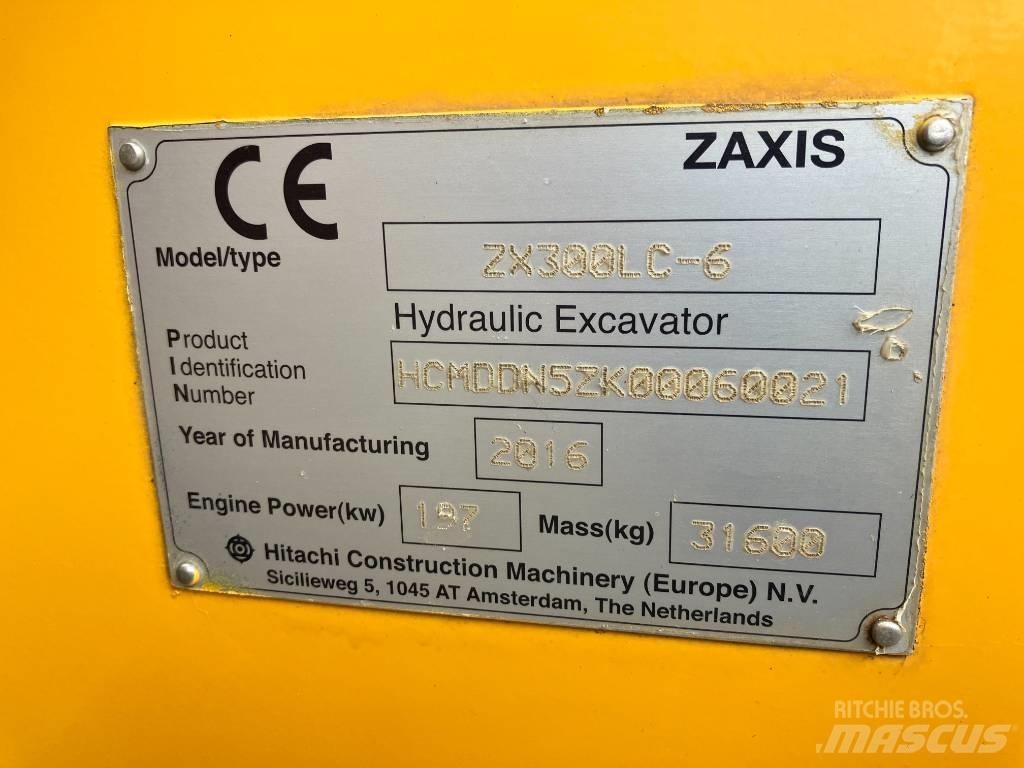 Hitachi ZX300 LC-6 履带挖掘机