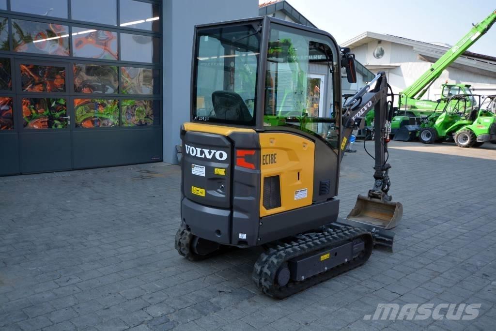 Volvo EC 18 E 小型挖掘机