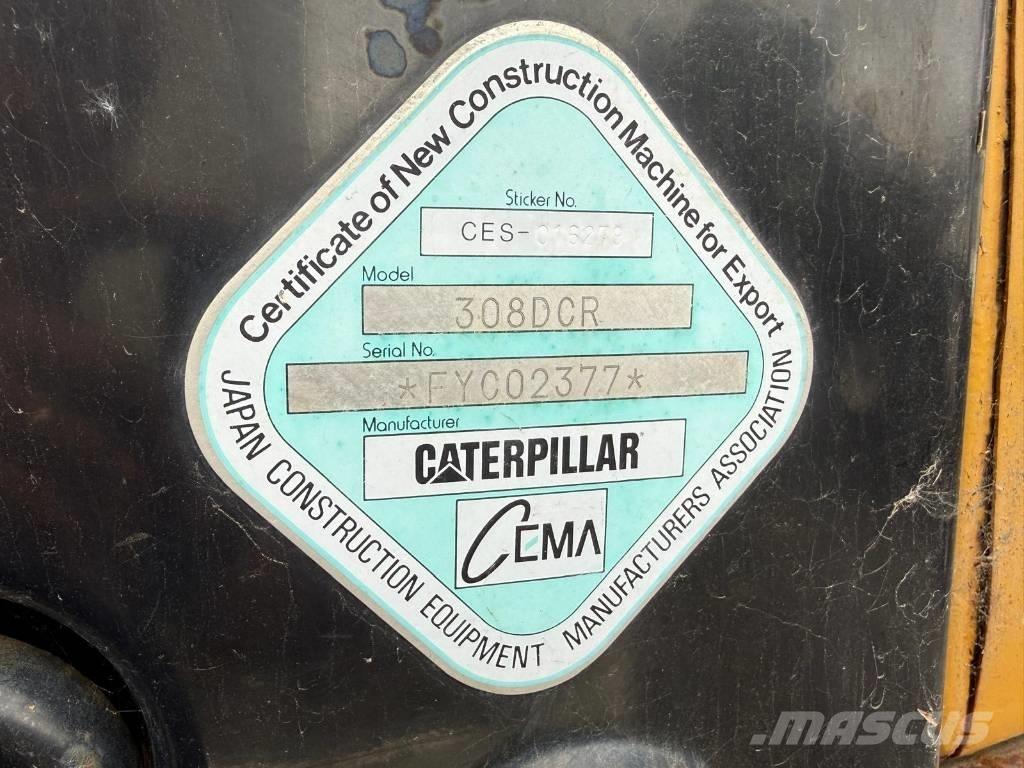CAT 308 D CR 履带挖掘机