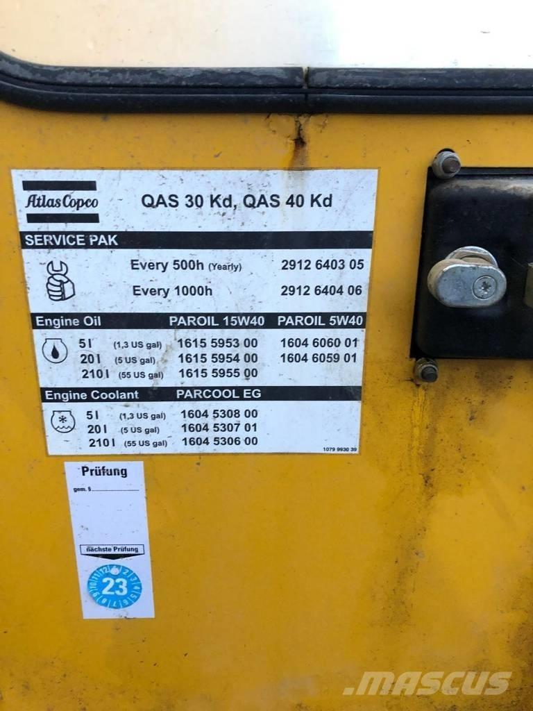 Atlas Copco QAS 30 柴油发电机