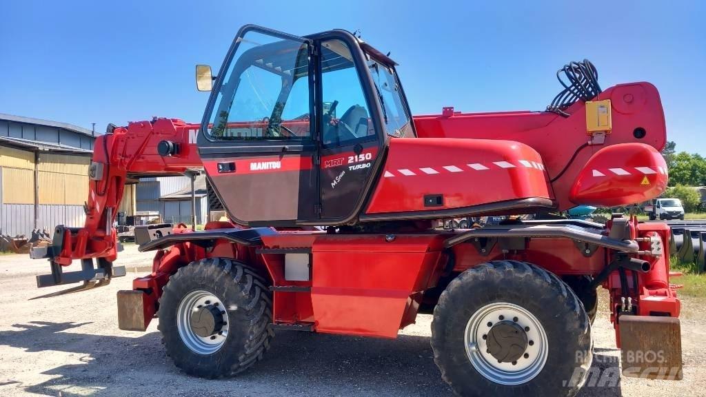 Manitou MRT2150M ORH 伸缩臂叉装车|叉装车