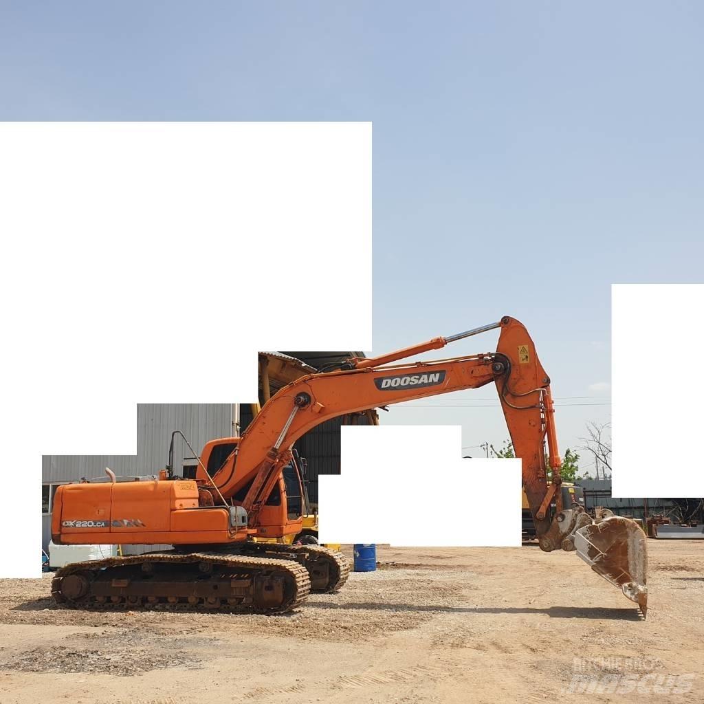 Doosan DX 220 LCA 履带挖掘机