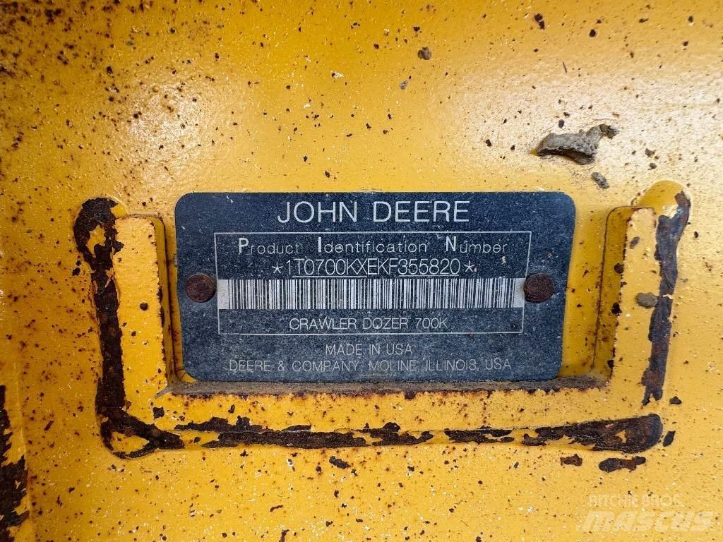 DEERE 700K LGP 履带式推土机