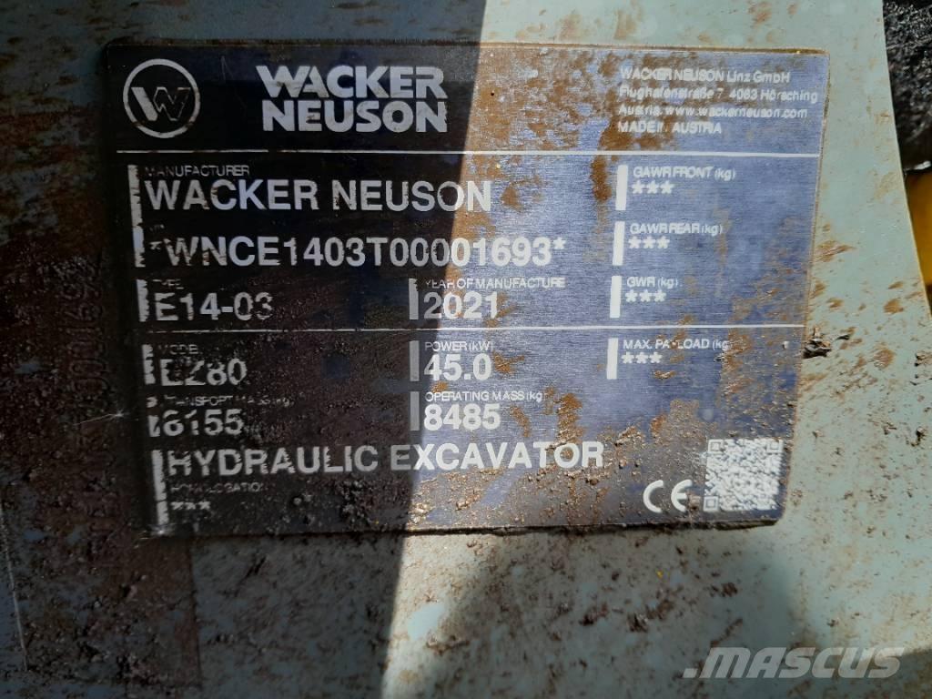 Wacker Neuson EZ 80 履带挖掘机