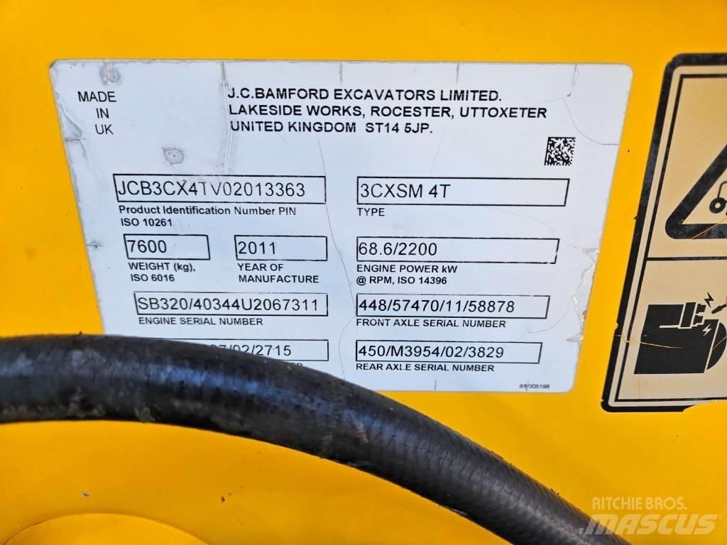 JCB 3 CX 反铲装载机