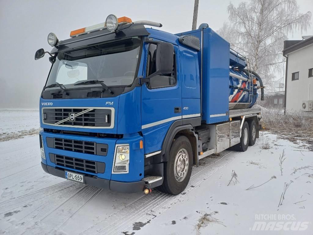 Volvo FM 400 组合/真空油槽车