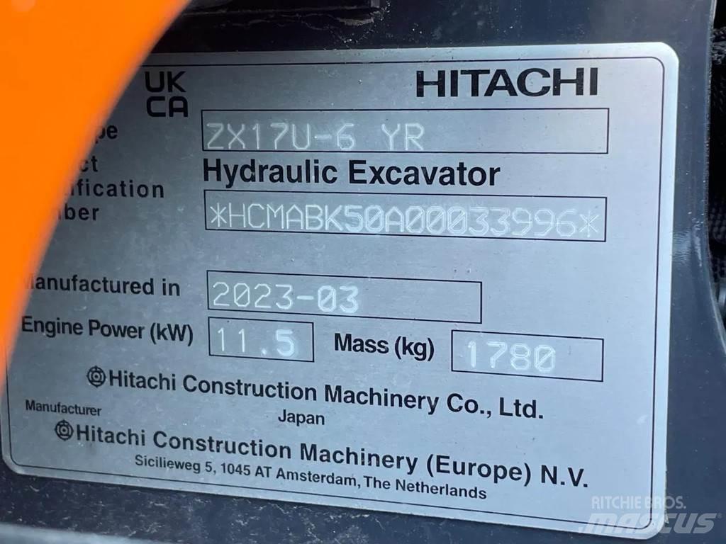 Hitachi ZX17U 小型挖掘机