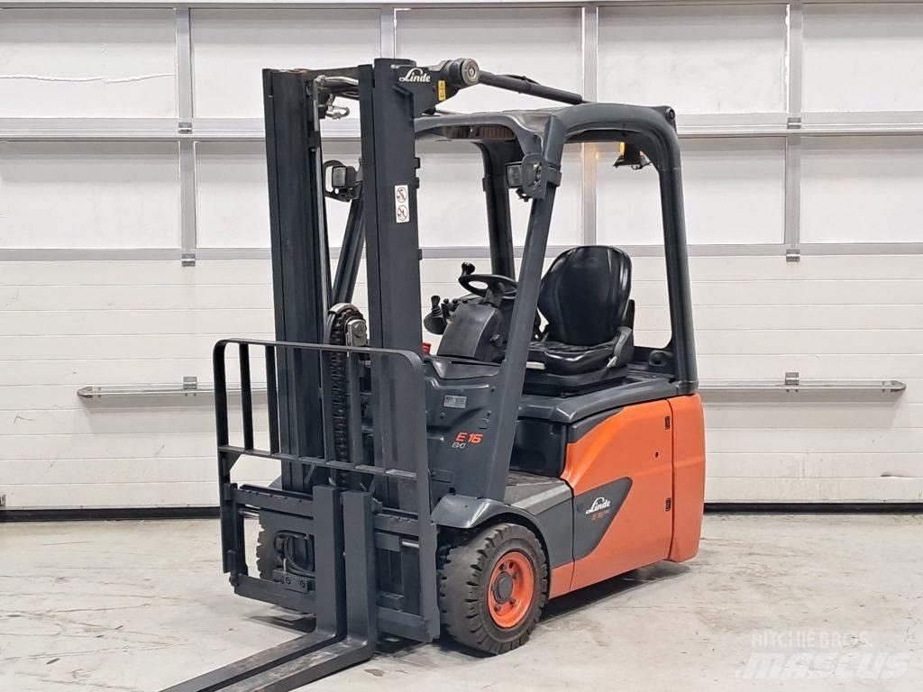 Linde E16C-02 电动叉车