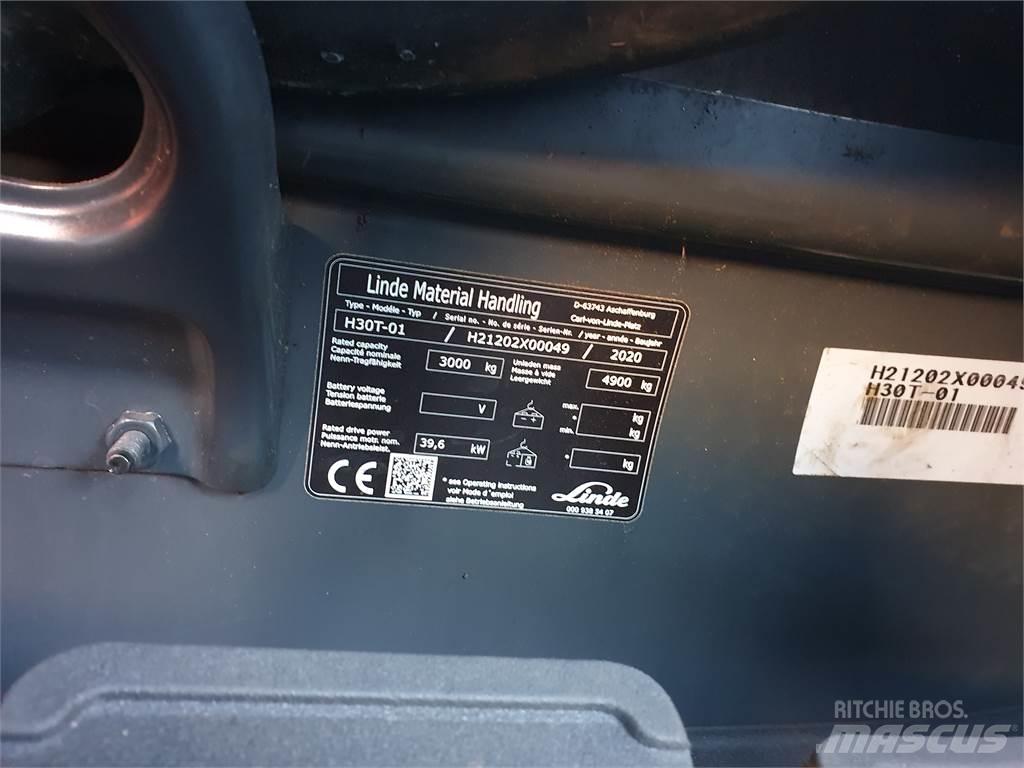 Linde H30T 天然气叉车