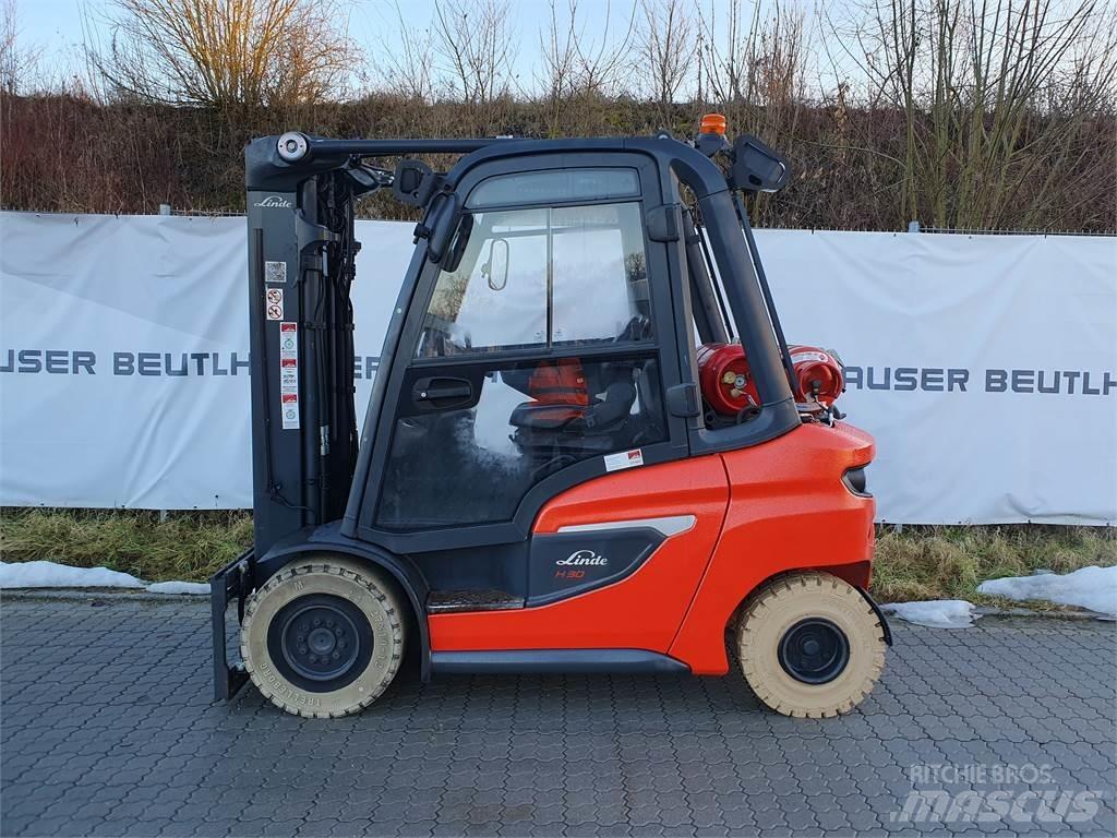 Linde H30T 天然气叉车