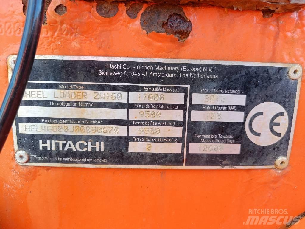 Hitachi ZW 180 轮式装载机