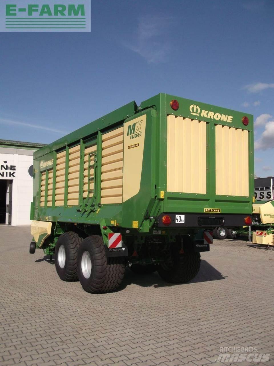 Krone mx 370 gd 粮食车