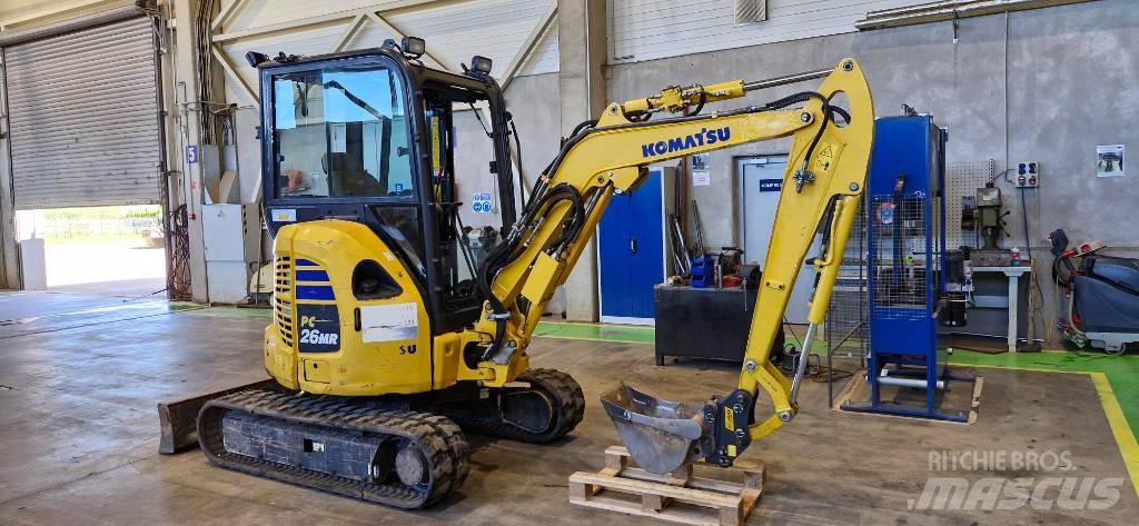 Komatsu PC 26 MR 小型挖掘机