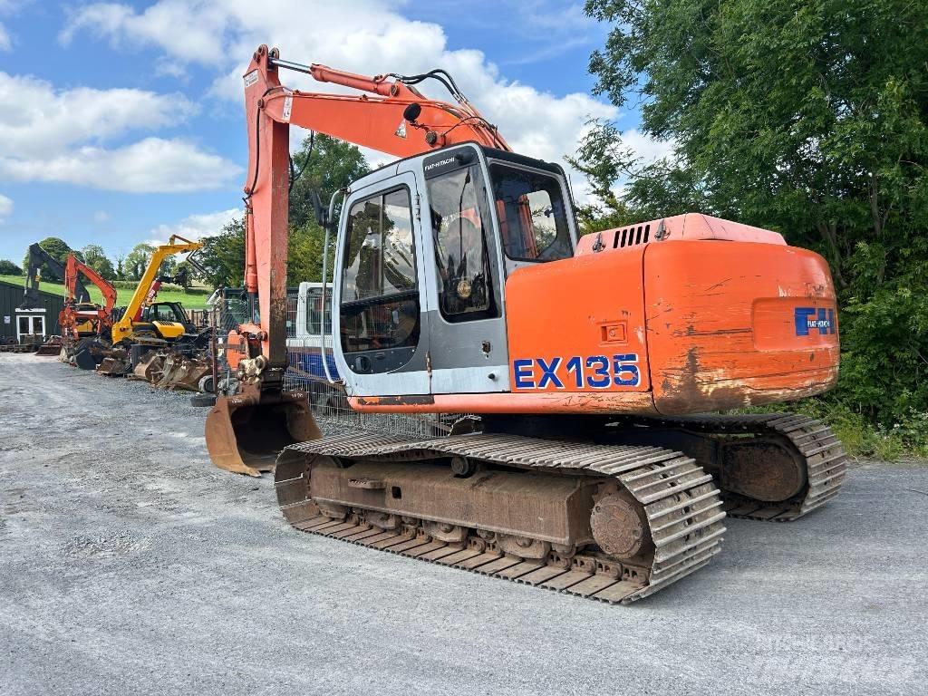Fiat-Hitachi EX 135 履带挖掘机
