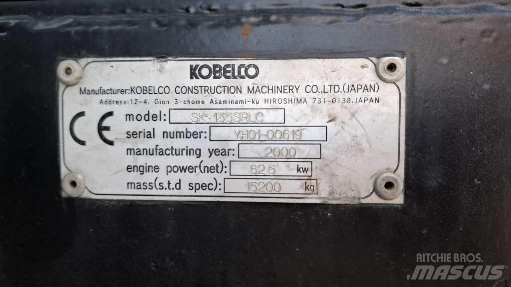 Kobelco SK 135 SR LC 履带挖掘机