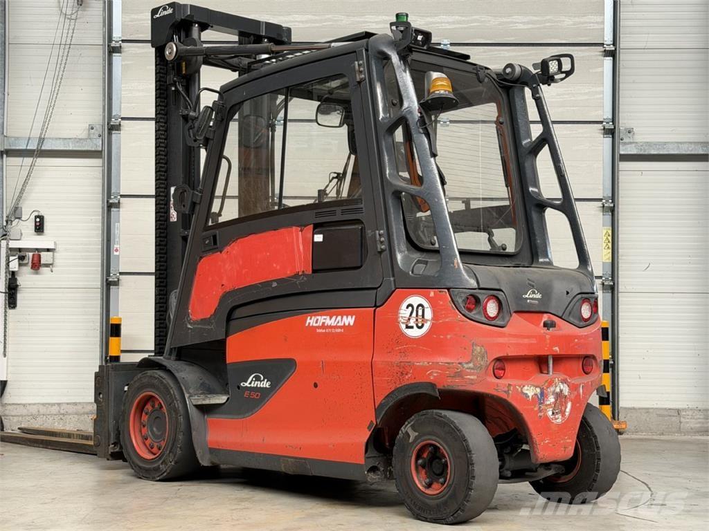 Linde E50HL-01 电动叉车