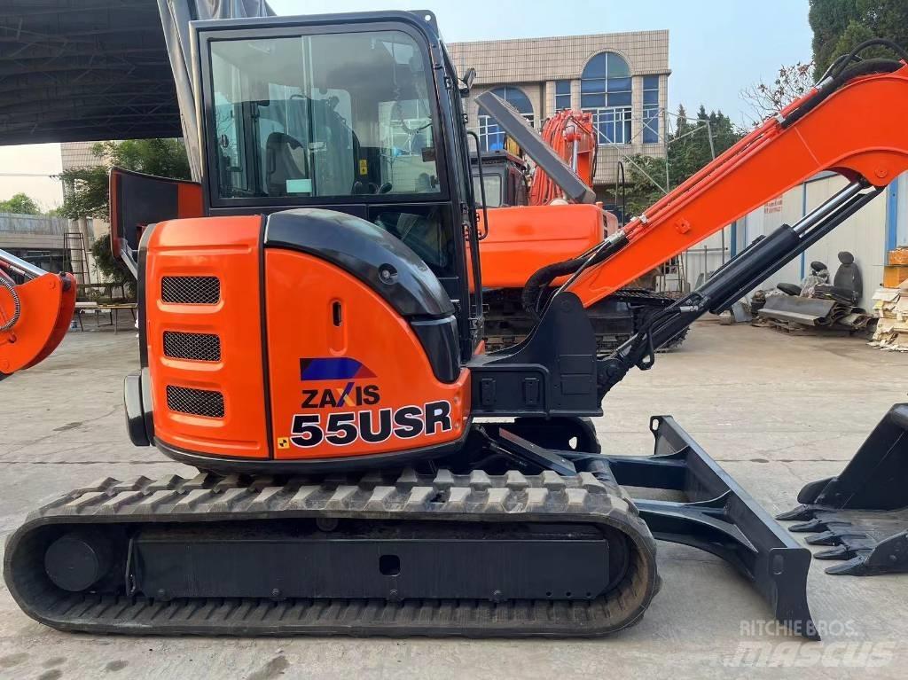 Hitachi zx55USR 小型挖掘机