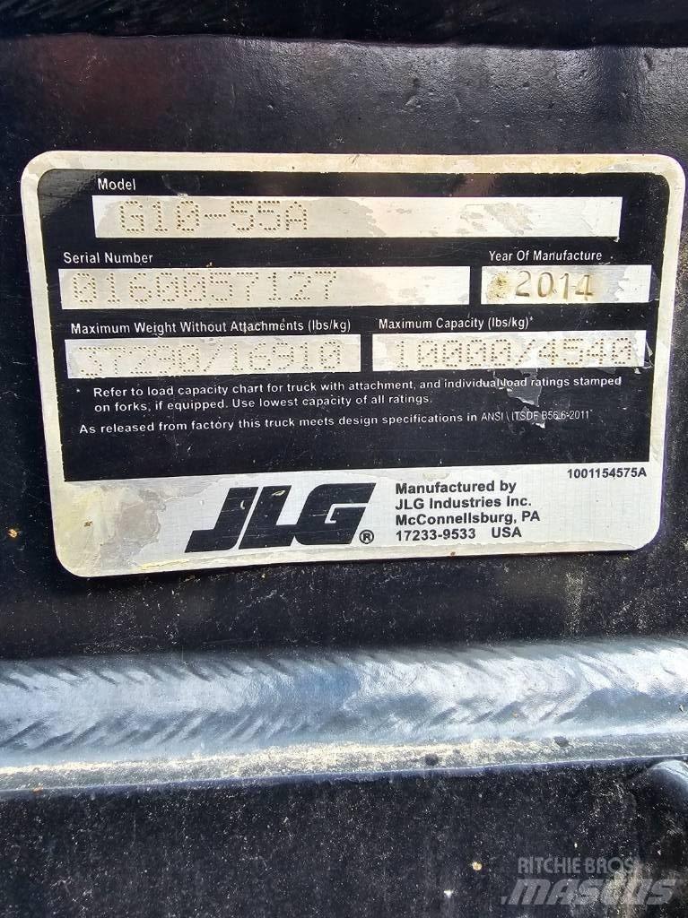 JLG G 10-55 A 伸缩臂叉装车|叉装车