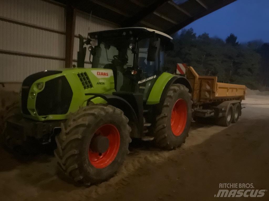 CLAAS ARION 650 cis + 拖拉机/农用车
