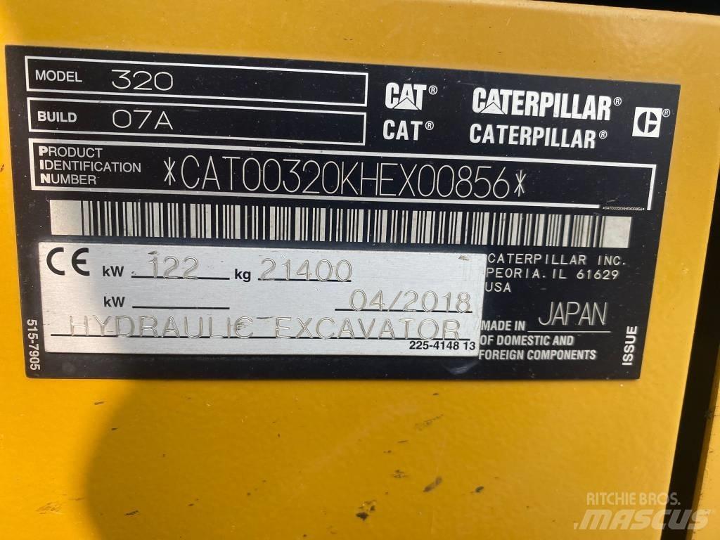 CAT 320 履带挖掘机