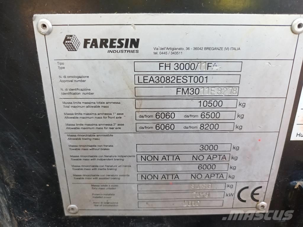 Faresin 11.30 伸缩臂叉装车|叉装车
