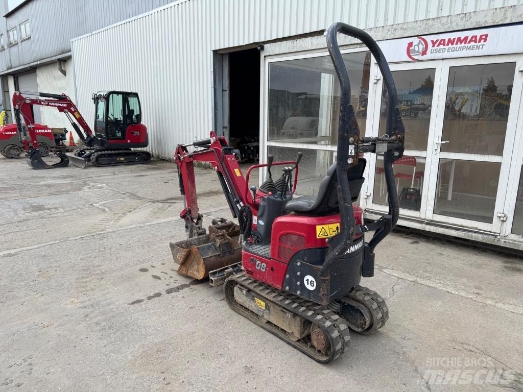 Yanmar SV08 (1D477) 小型挖掘机