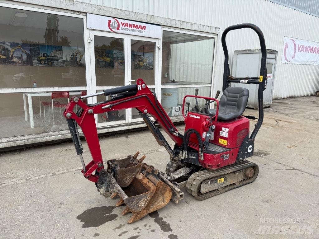Yanmar SV08 (1D477) 小型挖掘机