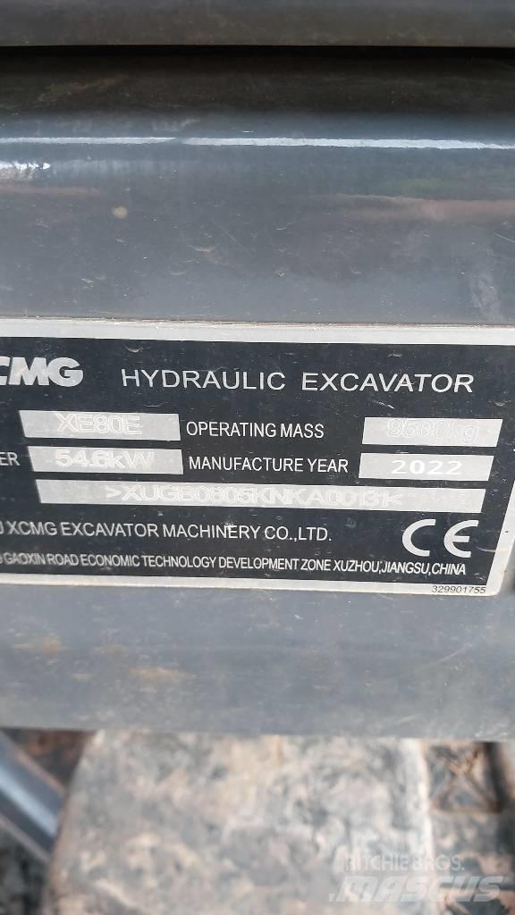 XCMG XE 80 E 中型挖掘机