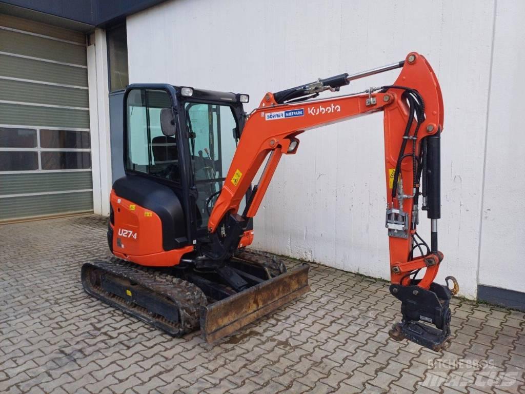 Kubota U 27-4 小型挖掘机