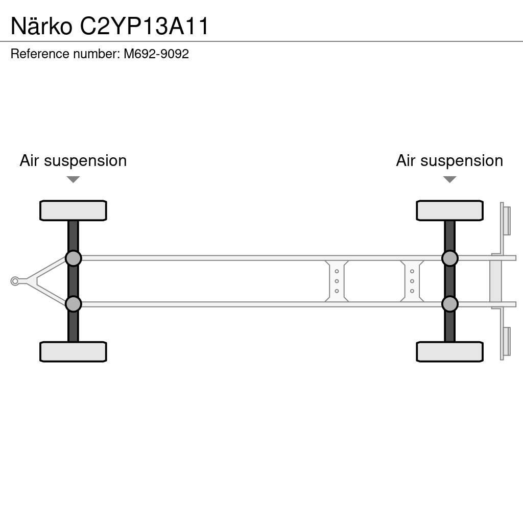 Närko C2YP13A11 侧帘拖车