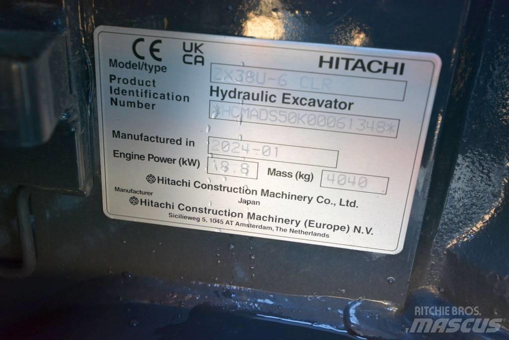 Hitachi ZX 38 U-6 小型挖掘机